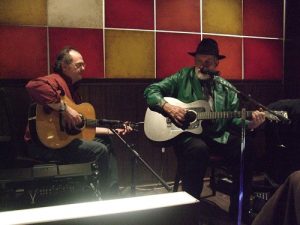 Michel Lelong jamming with David Evans